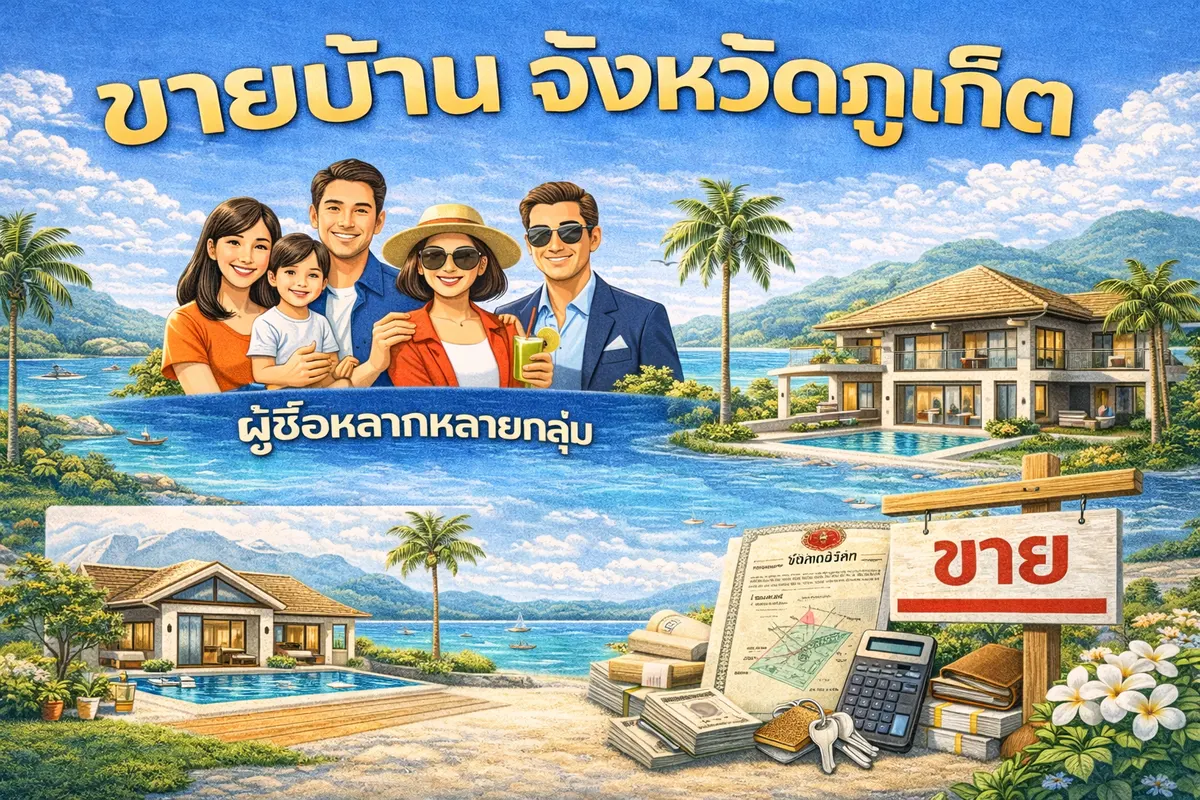 ขายบ้าน จังหวัดภูเก็ต ให้ไว ได้ราคาดี คู่มือเจ้าของบ้านแบบลงมือทำ