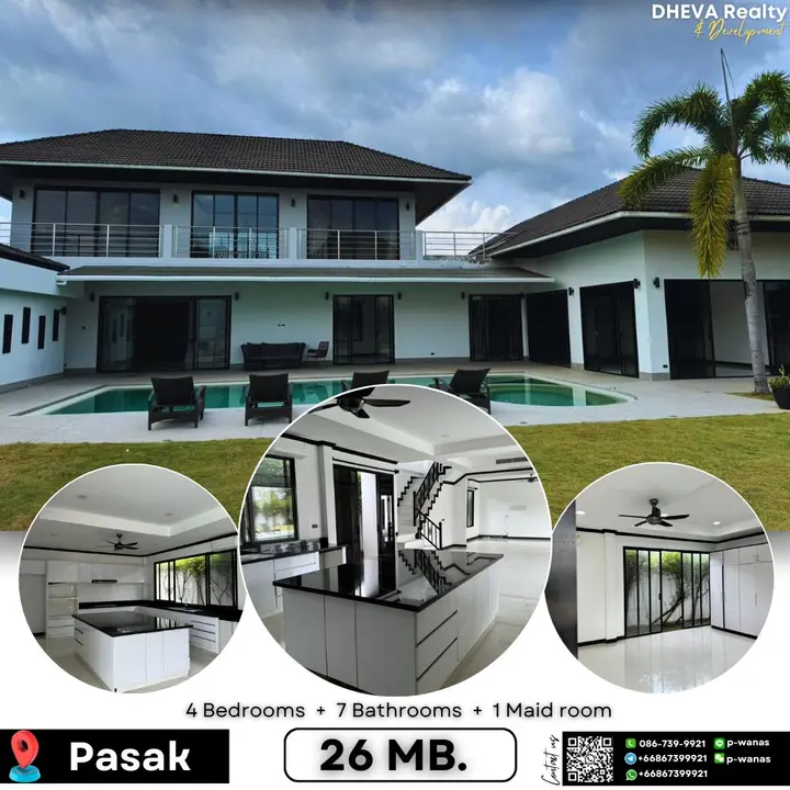 luxury villa for sale at Pasak12