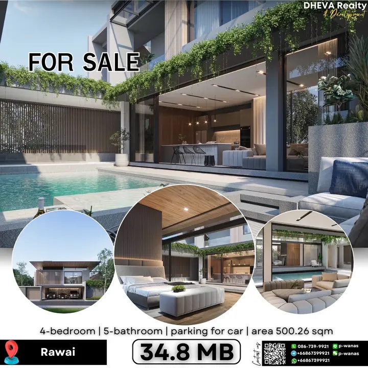 Luxury Pool Villa for Sale – Villas Saiyuan, Rawai