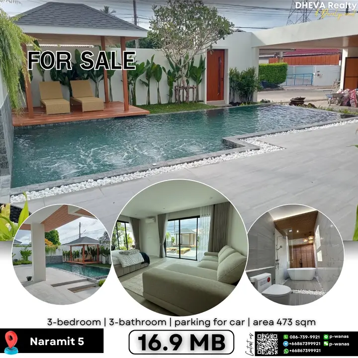 Naramit 5 / Anusawari – Pa Khlok Prime residential area near Heroine’s Monument, Phuket