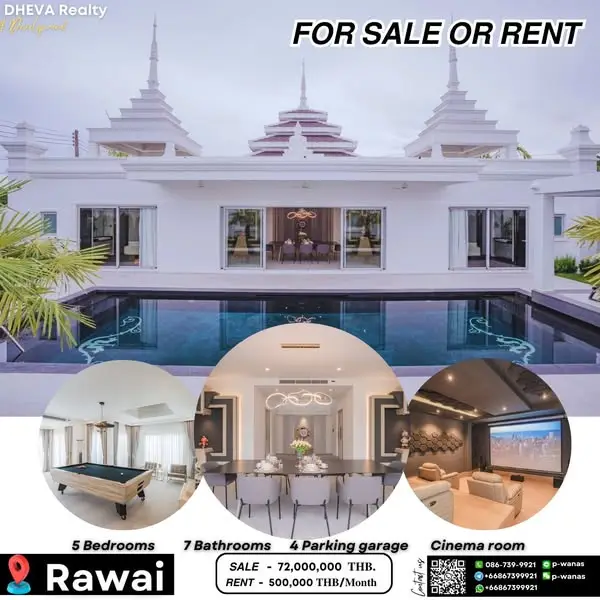 Luxury Pool Villa at Rawai beach
