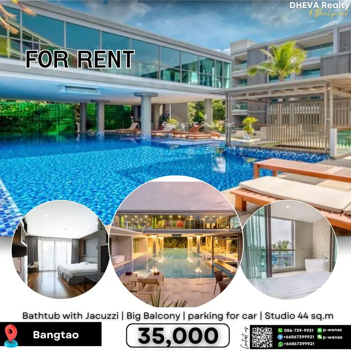 The Regent Bangtao – Studio for Rent