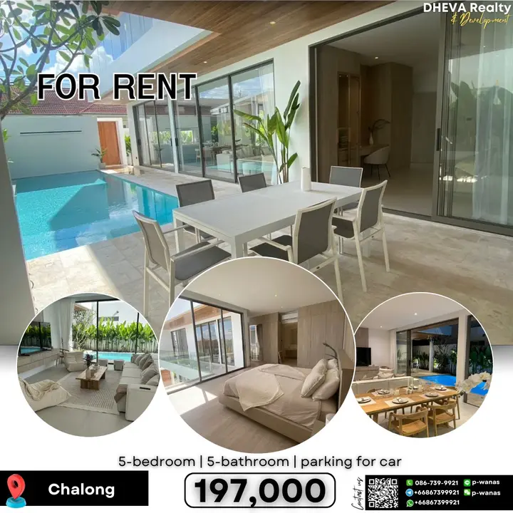 Luxury Villa for rent | Land & Houses Park
