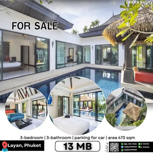 Delightful Balinese-Style Villa in Layan