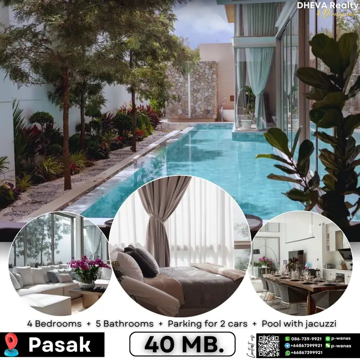 Luxury pool villa for sale, Phuket
