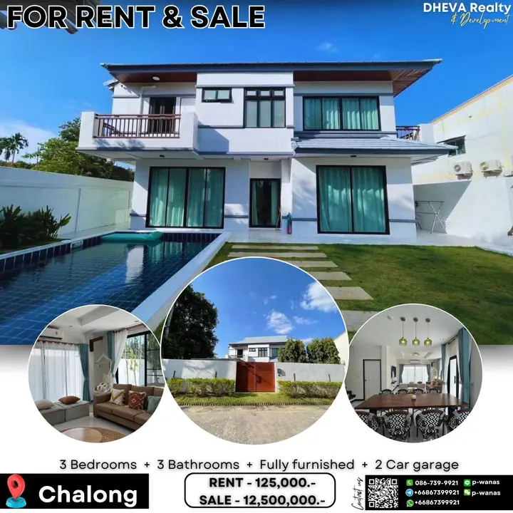 Villa in a gated community in Pasak