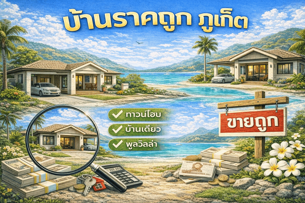 บ้านราคาถูก ภูเก็ต